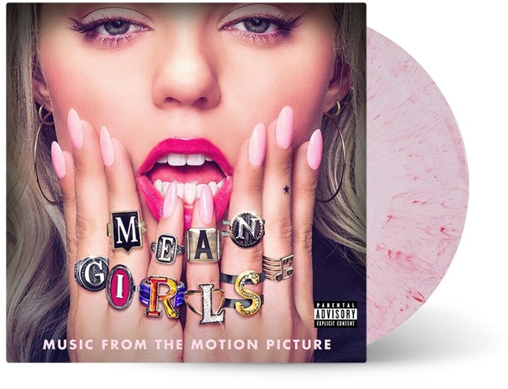 the album cover for Reneé Rapp / Auli’I Cravalho - Mean Girls (Music From The Motion Picture) [Candy Floss LP]