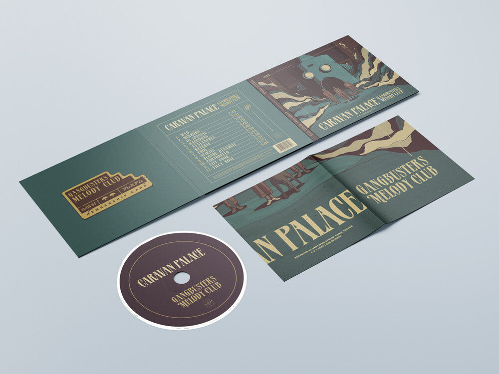 the album cover for Caravan Palace - Gangbusters Melody Club (Post) [Digipak]