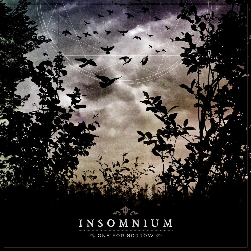 the album cover for Insomnium - One For Sorrow - Limited Edition (Cbgr) [Clear Vinyl]