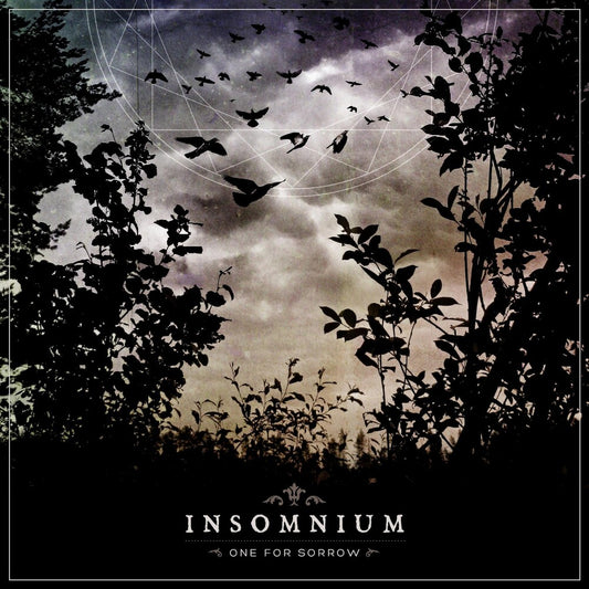 the album cover for Insomnium - One For Sorrow - Limited Edition (Cbgr) [Clear Vinyl]