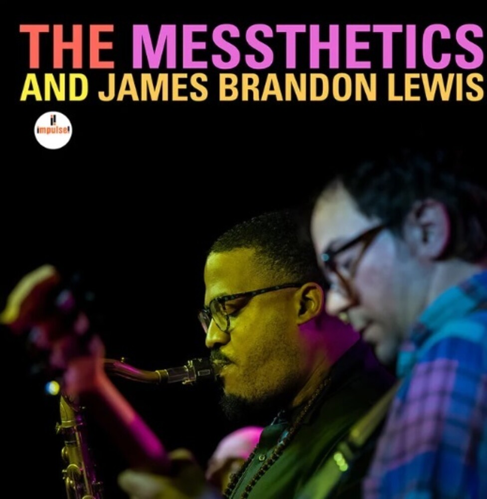 the album cover for Messthetics / James Lewis  Brandon - Messthetics And James Brandon Lewis