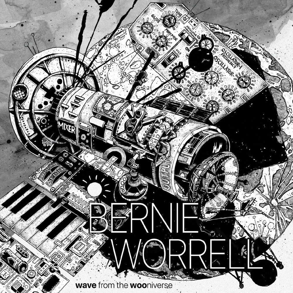 the album cover for Bernie Worrell - Wave From The Wooniverse (Rsd) (Gate) [Record Store Day] 