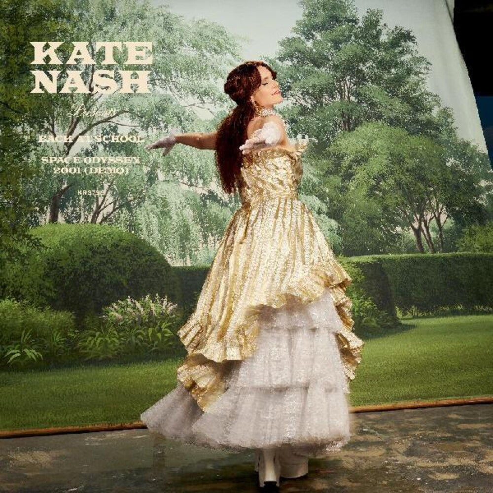the album cover for Kate Nash - Back At School / Space Odyssey 2001 (Demo) [Record Store Day] 