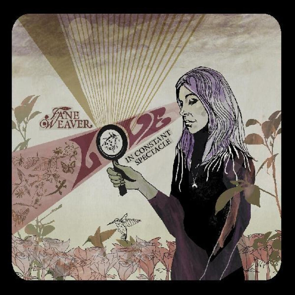 the album cover for Jane Weaver - Love In Constant Spectacle [Deluxe] [Indie Exclusive] [Download Included]