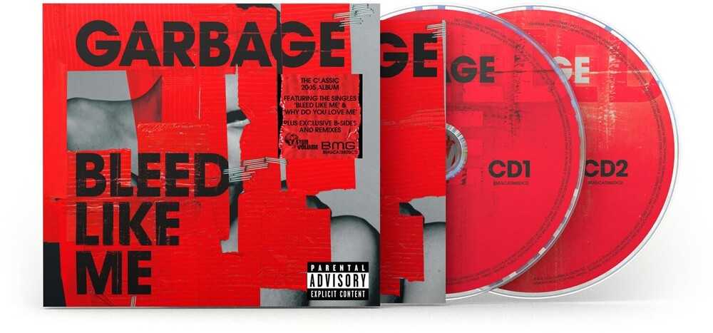 the album cover for Garbage - Bleed Like Me (Exp)