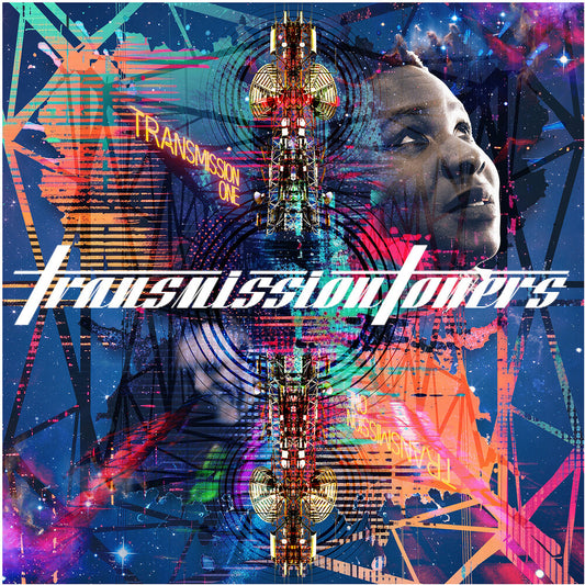 the album cover for Transmission Towers - Transmission One [Indie Exclusive] Magenta [Colored Vinyl] [Limited Edition] (Purp)