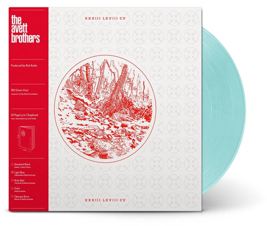 the album cover for The Avett Brothers - The Avett Brothers [Indie Exclusive Light Blue LP]