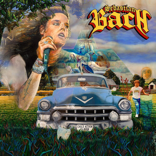 the album cover for Sebastian Bach - Child Within The Man [Indie Exclusive 2 Light Blue LP]