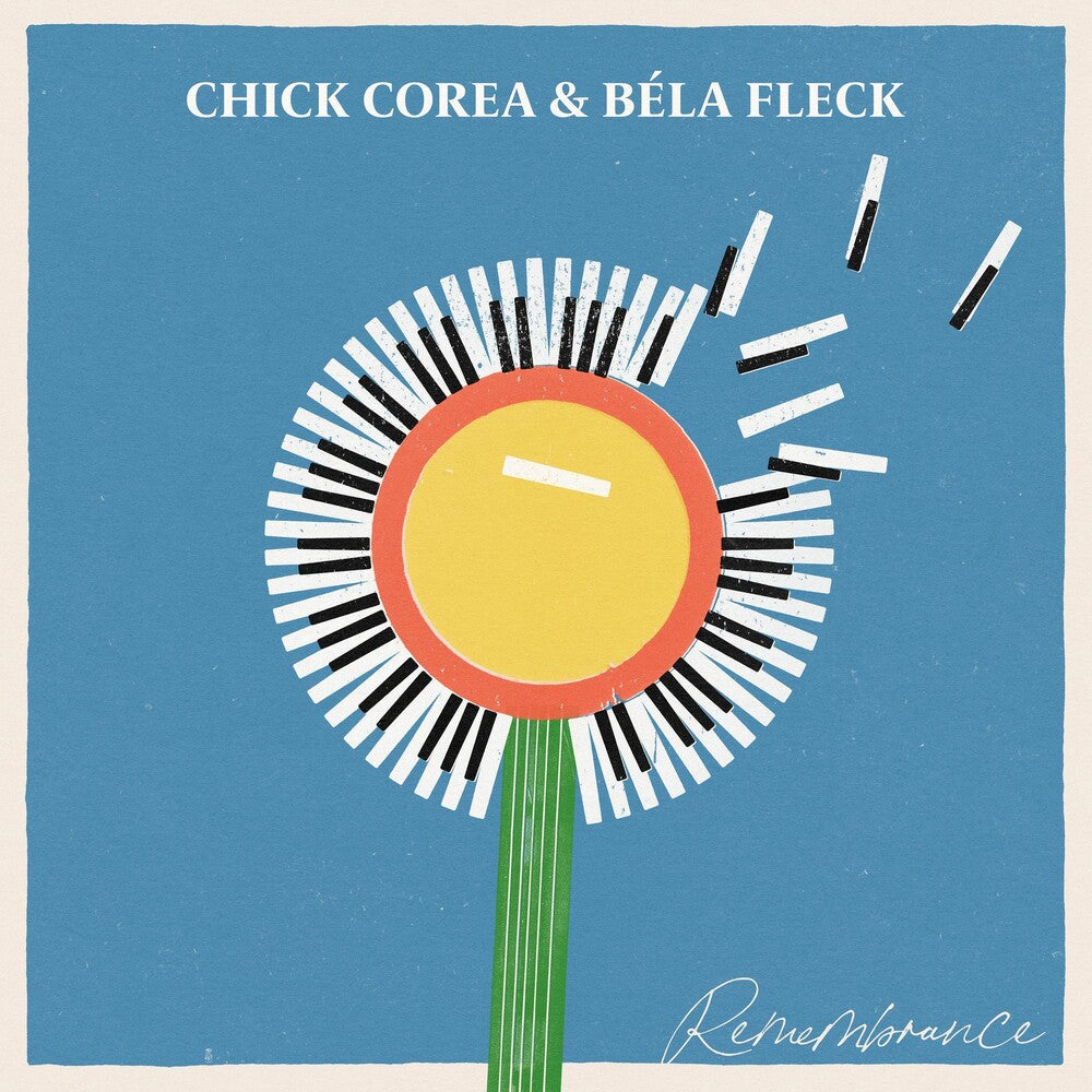 the album cover for Bela Fleck and Chick Corea - Remembrance [LP]