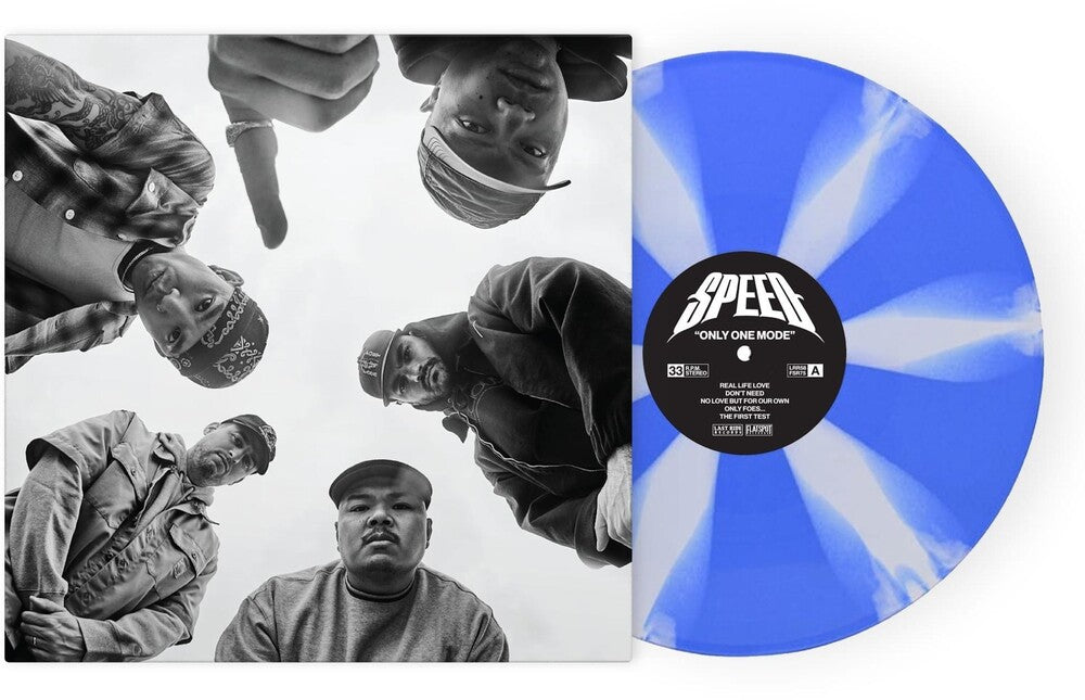 the album cover for Speed - Only One Mode [Indie Exclusive Cornetto sky blue & white LP]