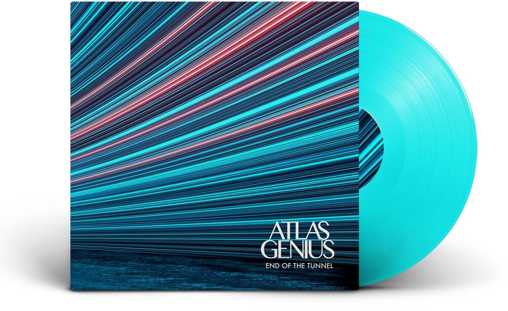 the album cover for Atlas Genius - End Of The Tunnel [Indie Exclusive Aqua LP]
