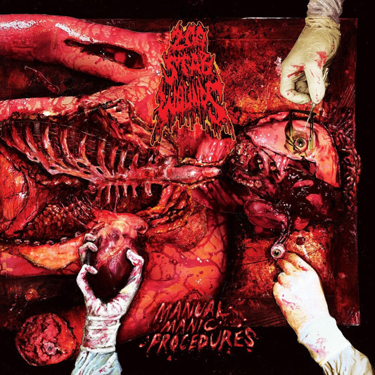 the album cover for 200 Stab Wounds - Manual Manic Procedures [CD]