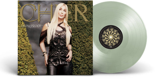 the album cover for Cher - Living Proof