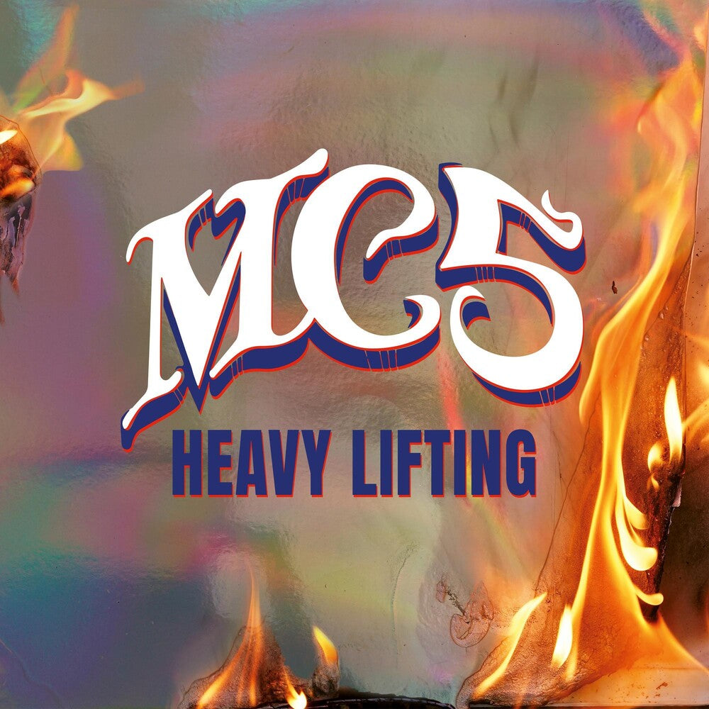 the album cover for Mc5 - Heavy Lifting [Indie Exclusive Arctic Pearl Color LP]