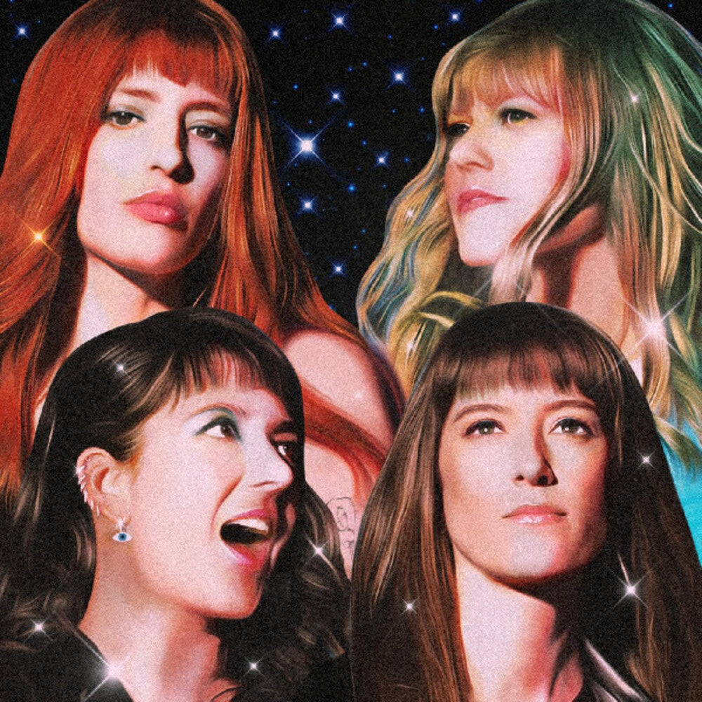 the album cover for Los Bitchos - Talkie Talkie [Colored Vinyl] (Mgta) (Ofgv) [Indie Exclusive]