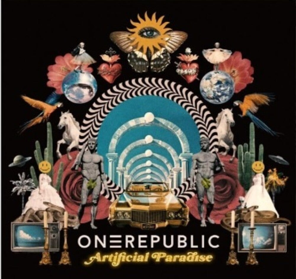 the album cover for OneRepublic - Artificial Paradise [CD]