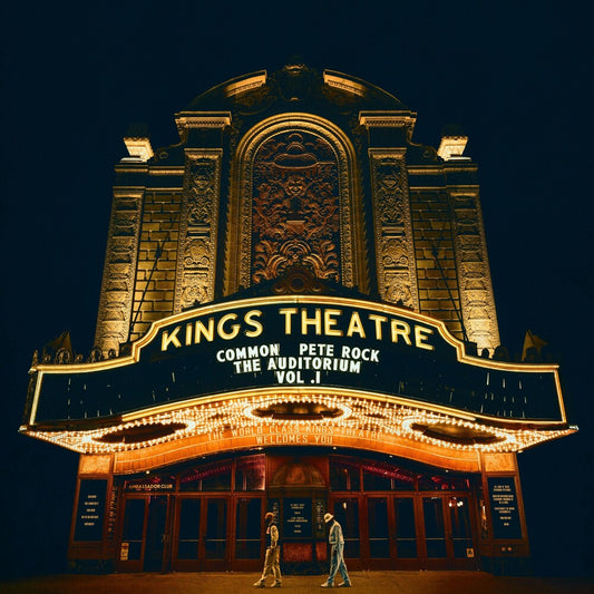 the album cover for Common &amp; Pete Rock - The Auditorium Vol. 1 [CD]