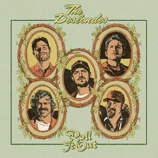 the album cover for Deslondes - Roll It Out [Colored Vinyl] (Org) (Stic) [Indie Exclusive]