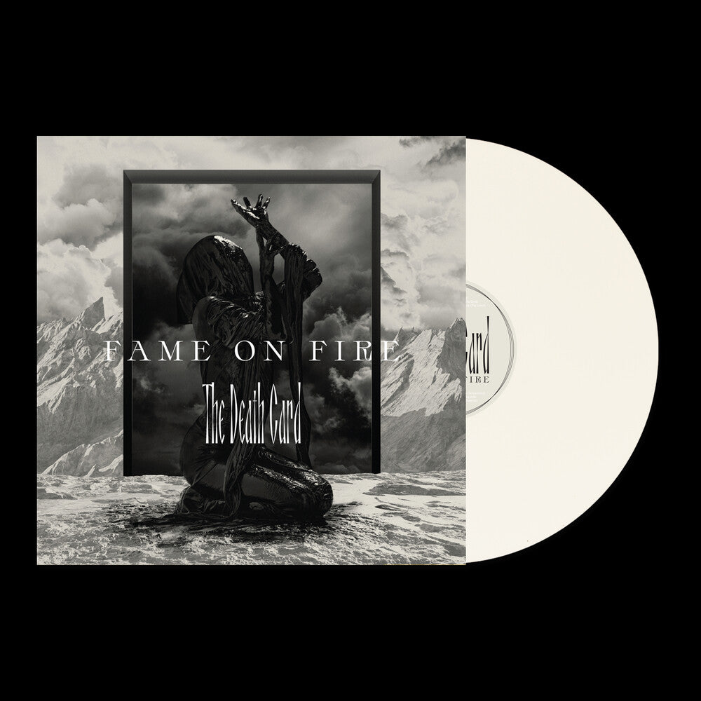 the album cover for Fame on Fire - Death Card - White [Colored Vinyl] (Wht)