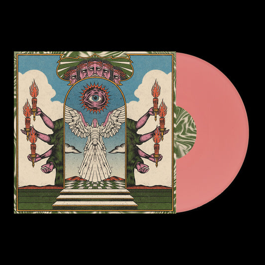 the album cover for Trash Boat - Heaven Can Wait - Pink [Colored Vinyl] (Pnk)