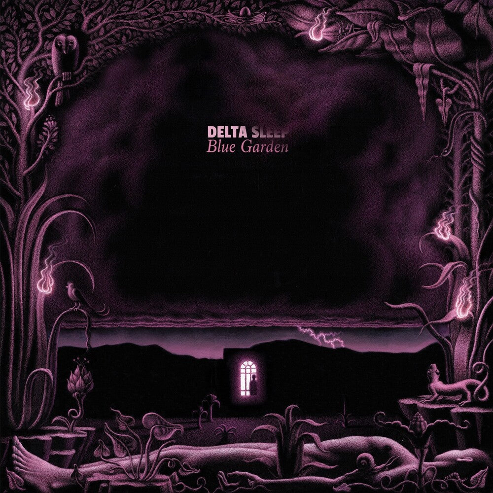the album cover for Delta Sleep - Blue Garden [Colored Vinyl]