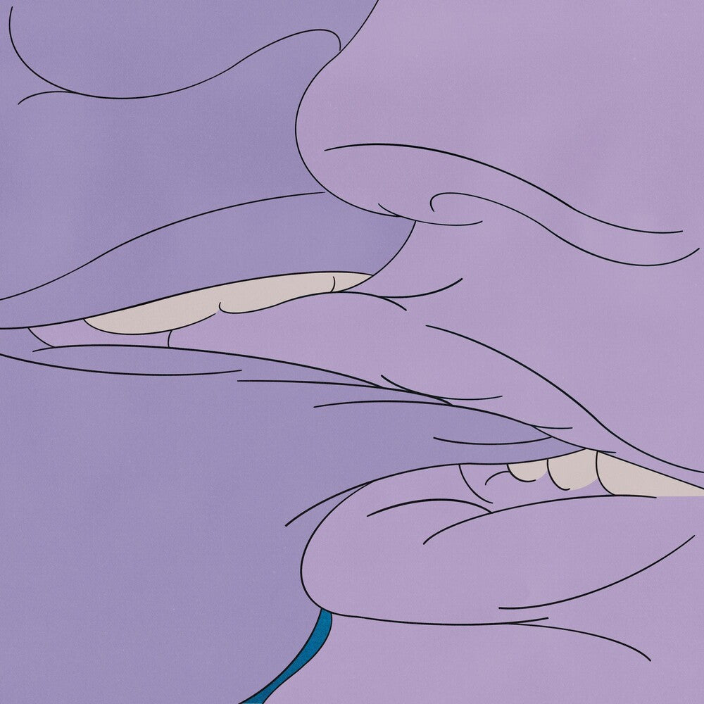 the album cover for Drug Church - PRUDE [Indie exclusive Violet in Clear w/ Purple Splatter ]