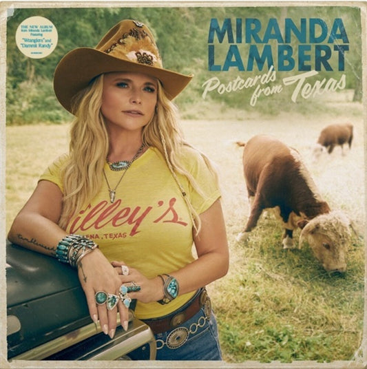 the album cover for Miranda Lambert - Postcards From Texas [CD]