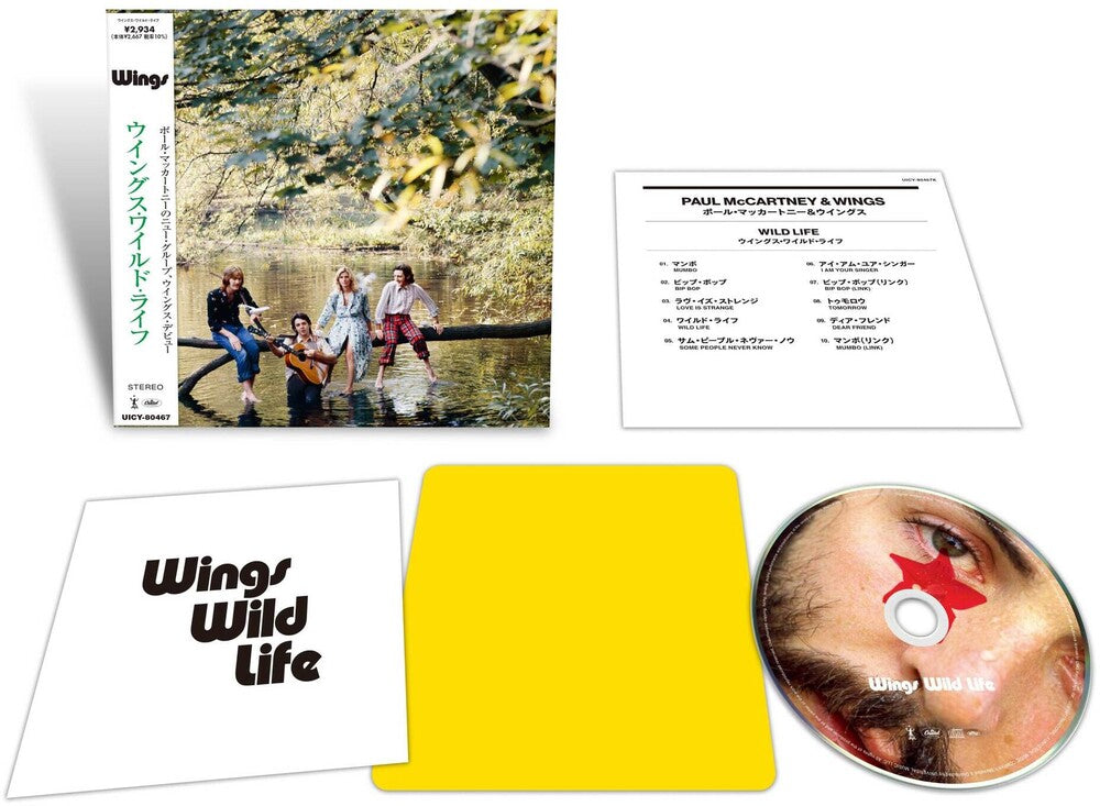 the album cover for Paul McCartney And Wings - Wild LIfe - (SHM CD) [Limited Edition]