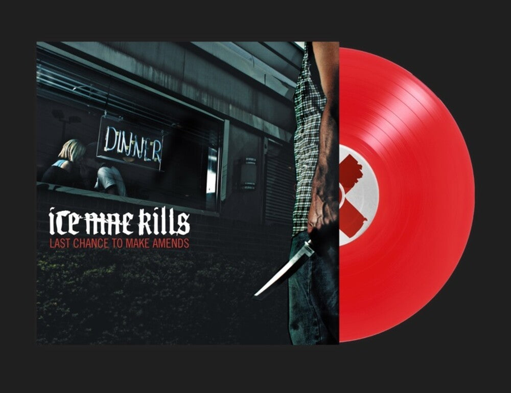 the album cover for Ice Nine Kills - Last Chance To Make Amends [Colored Vinyl] (Red) [Indie Exclusive]