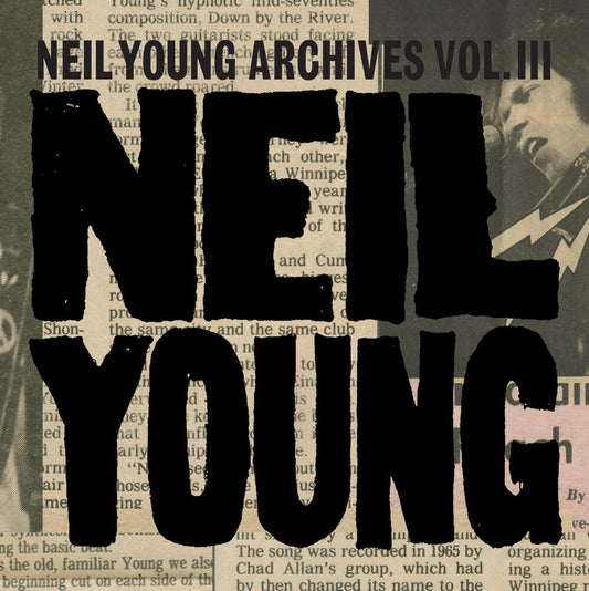 the album cover for Neil Young - Neil Young Archives Vol. III (1976-1987) [17 CD]
