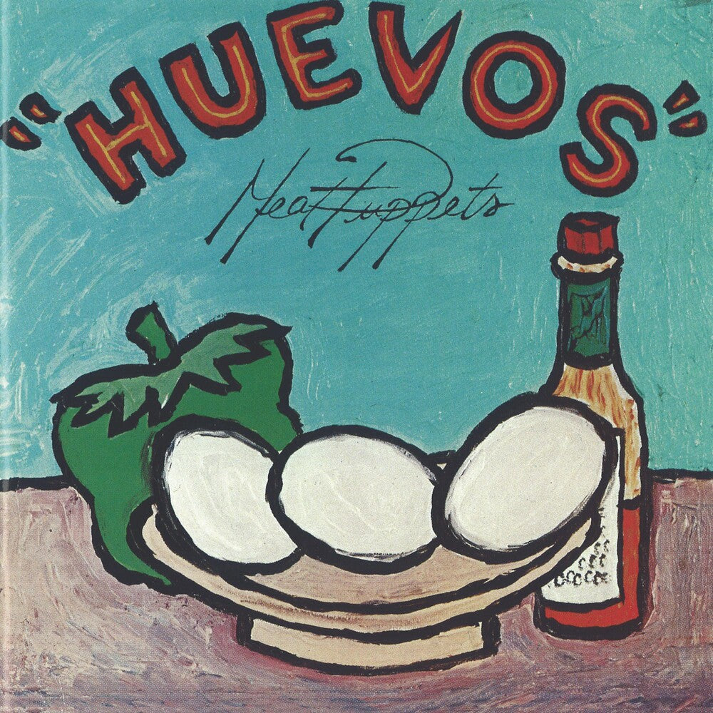 the album cover for Meat Puppets - Huevos