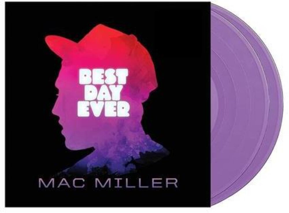 the album cover for Mac Miller - Best Day Ever [Colored Vinyl] (Lav)
