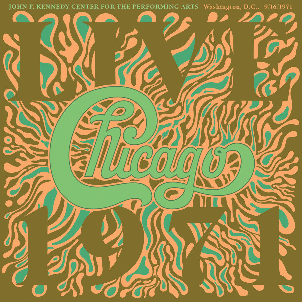 the album cover for Chicago - Chicago At The John F. Kennedy Center For The Perf