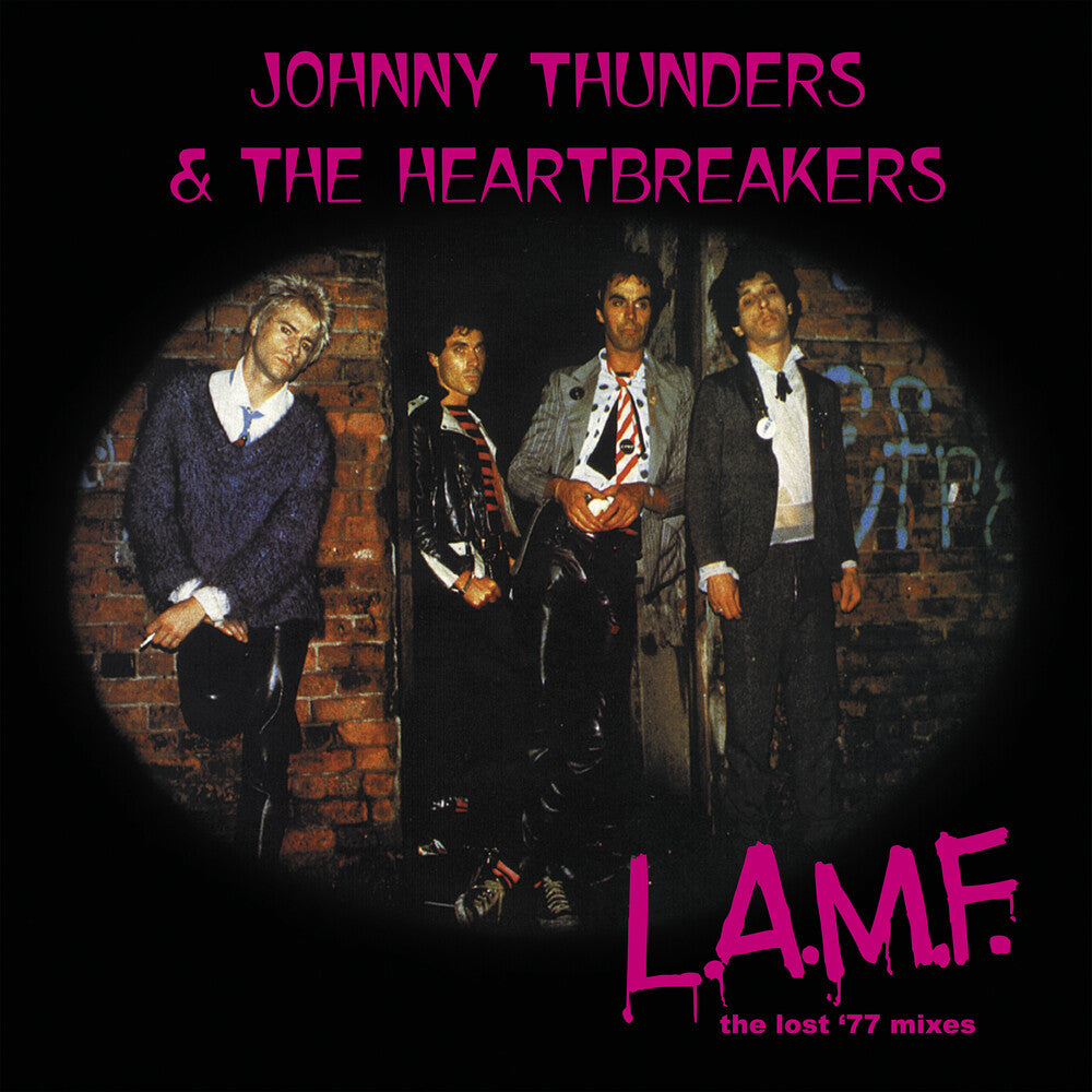 the album cover for Johnny Thunders  & The Heartbreakers - L.A.M.F.: The Lost '77 Mixes [Colored Vinyl] [Limited Edition] (Purp)