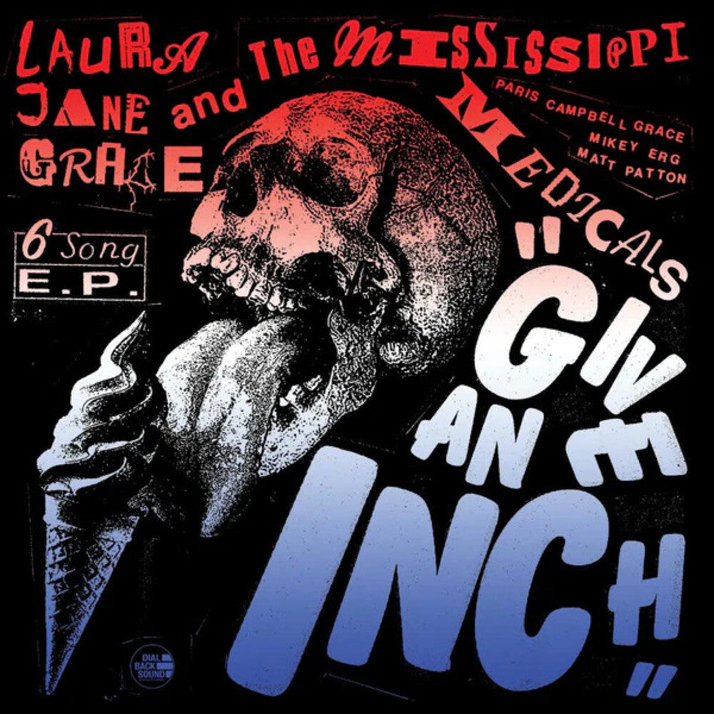 the album cover for Laura Grace  Jane - Give An Inch [Colored Vinyl]