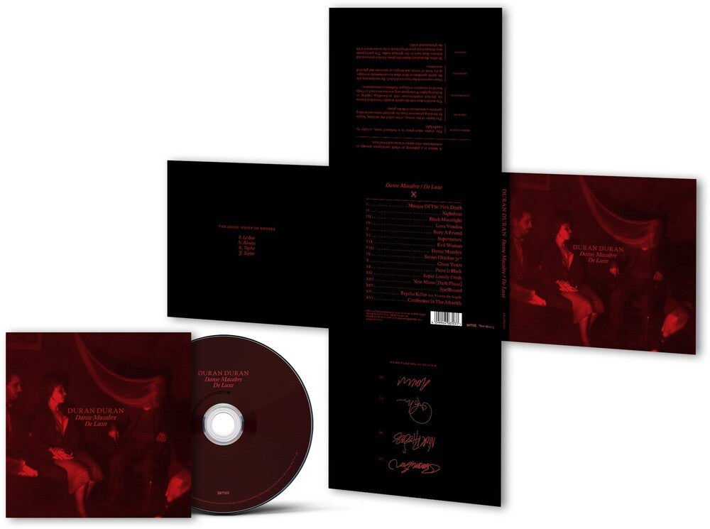 the album cover for Duran Duran - Danse Macabre: De Luxe