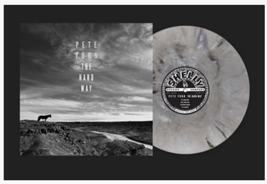 the album cover for Pete Yorn - Hard Way (Blk) [Colored Vinyl] (Slv)