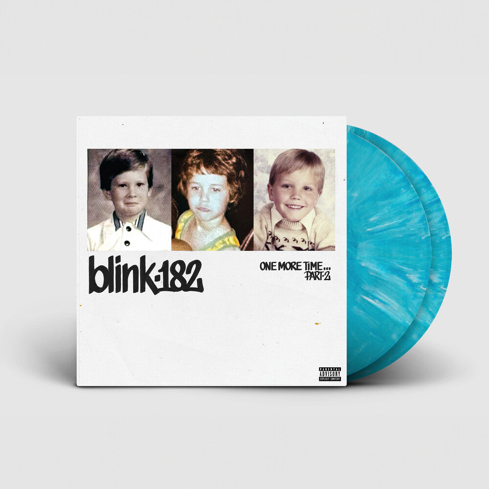 the album cover for blink-182 - ONE MORE TIME... PART-2 [Blue Balls 2 LP]