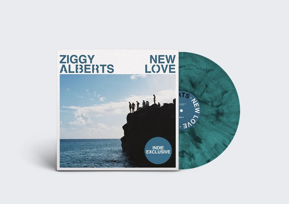 the album cover for Ziggy Alberts - New Love [Indie Exclusive] [Colored Vinyl] [Indie Exclusive]