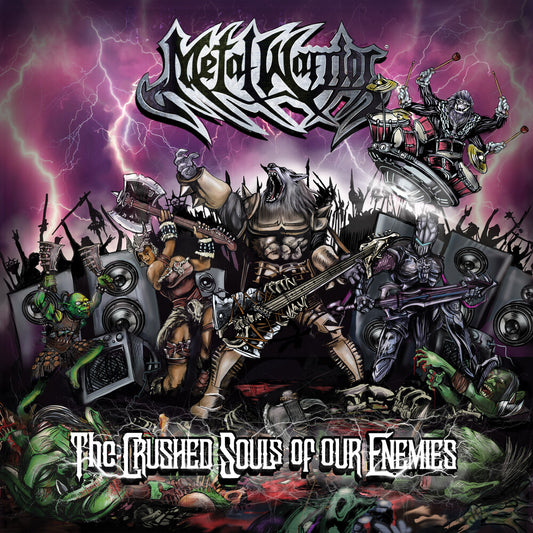 the album cover for Metal Warrior - Crushed Souls Of Our Enemies (Gate)