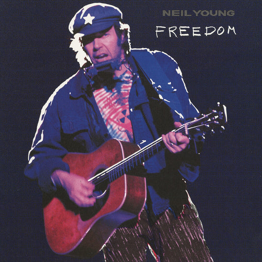the album cover for Neil Young - Freedom