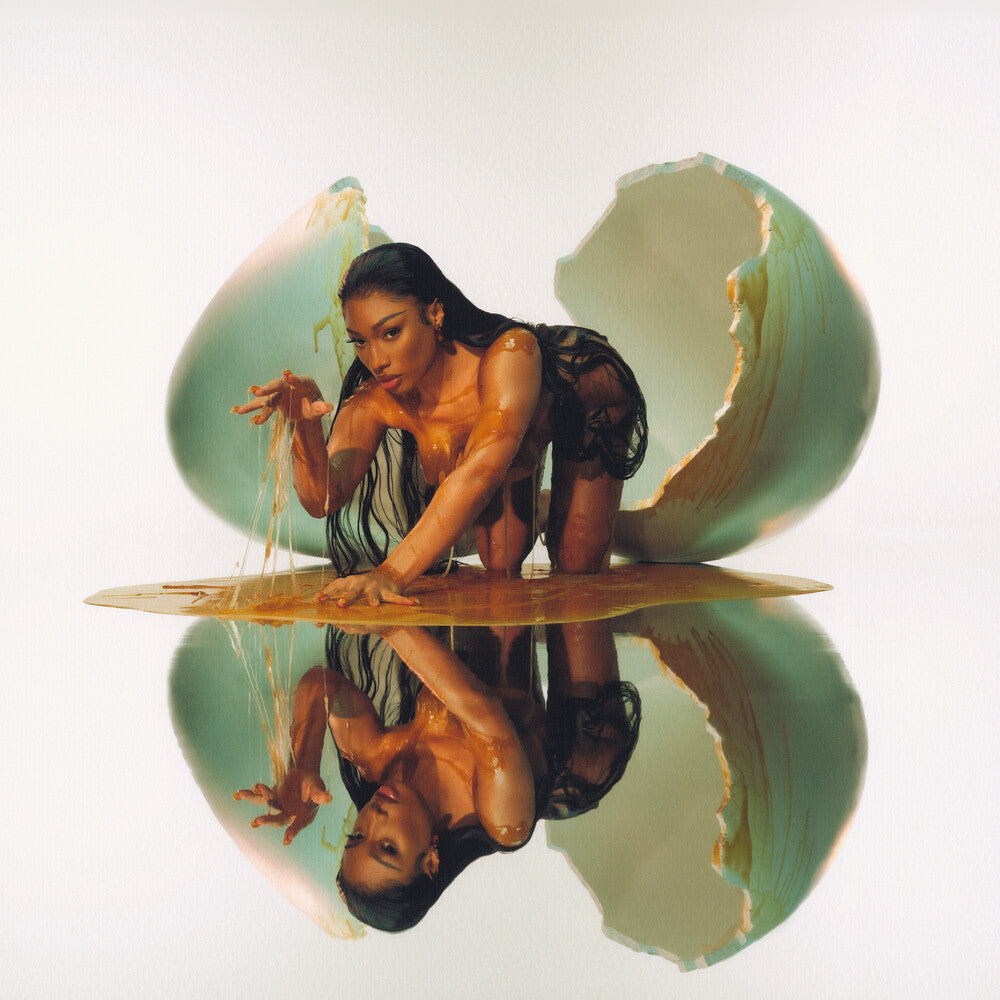 the album cover for Megan thee Stallion - Megan [Indie Exclusive Opaque Green 2LP]