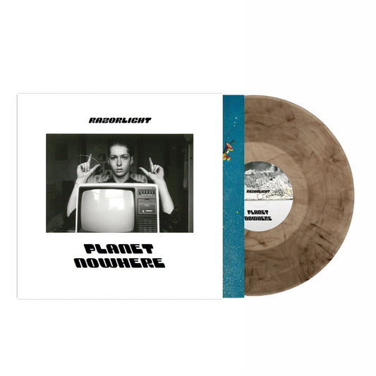 the album cover for Razorlight - Planet Nowhere [Indie Exclusive] Smokey [Colored Vinyl] [Indie Exclusive]