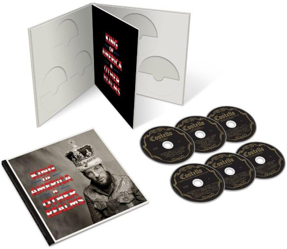 the album cover for Elvis Costello - King Of America -  [6 CD Super Deluxe Edition]
