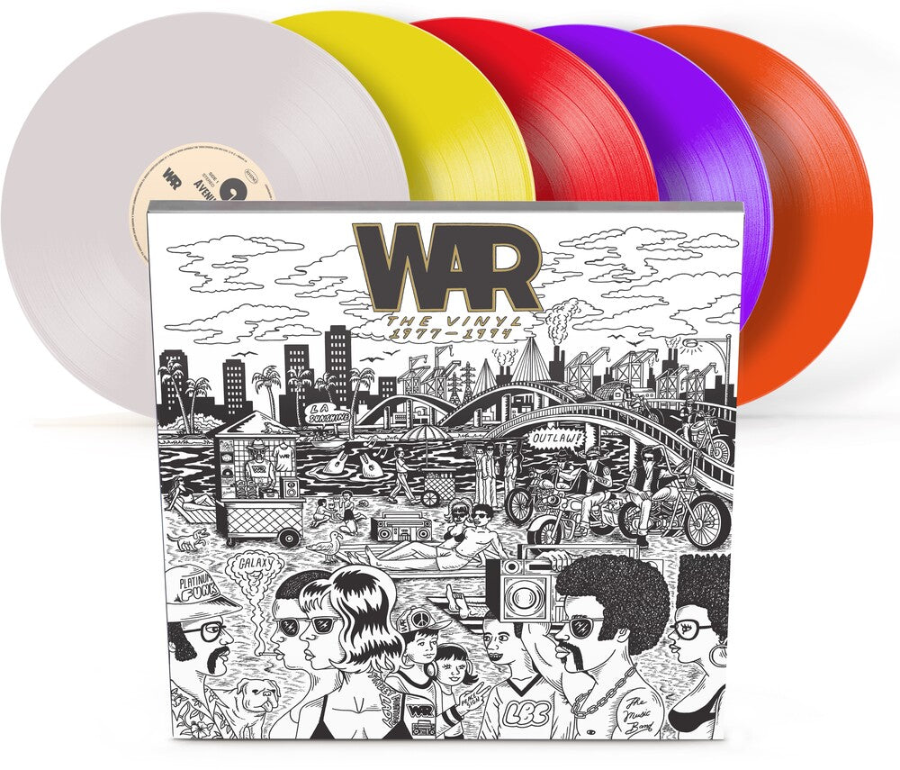 the album cover for War - The Vinyl 1977-1994 [RSD Black Friday 2024]