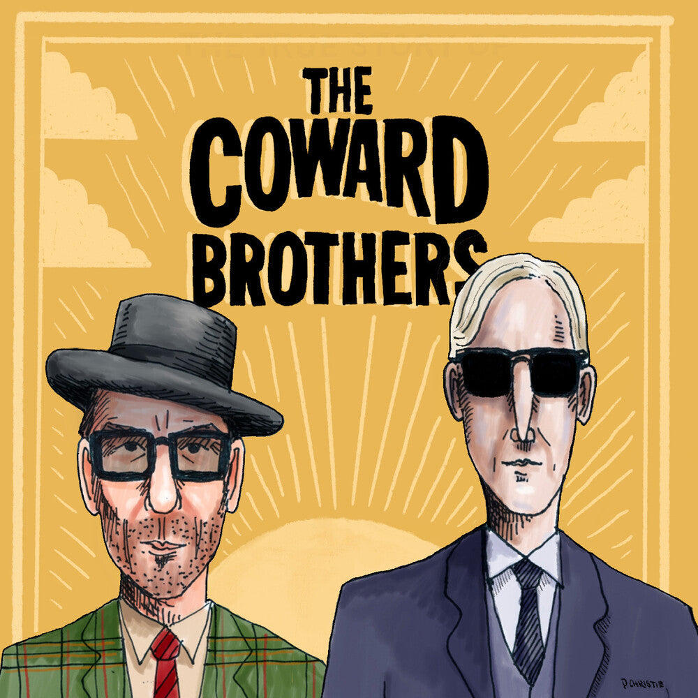 the album cover for The Coward Brothers - The Coward Brothers [Licorice Red LP]