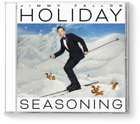 the album cover for Jimmy Fallon - Holiday Seasoning