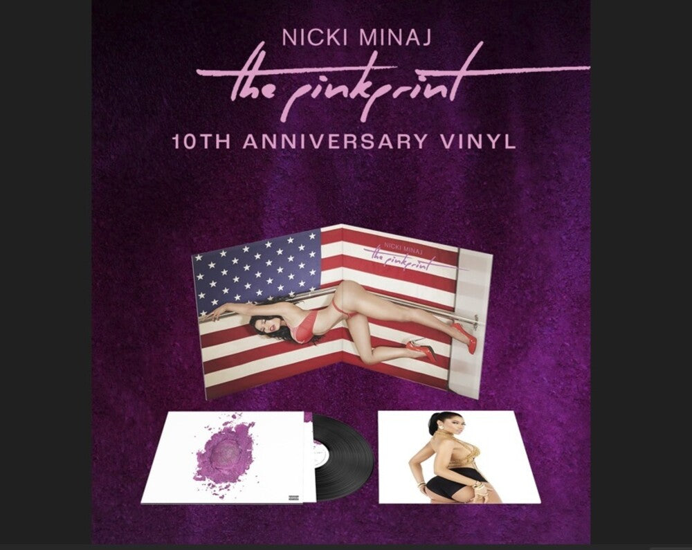 the album cover for Nicki Minaj - The Pinkprint (10th Anniversary) [2LP]
