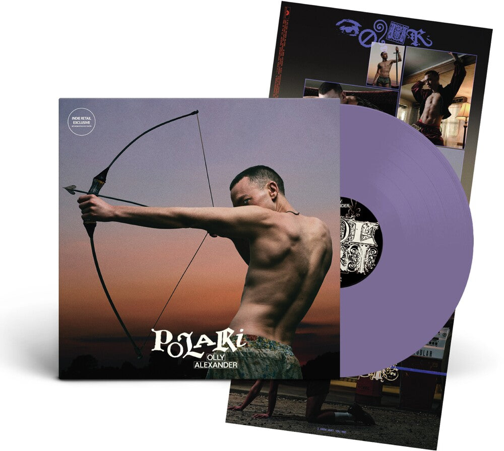 the album cover for Olly Alexander - Polari [Indie Exclusive Transparent Purple LP/Poster]