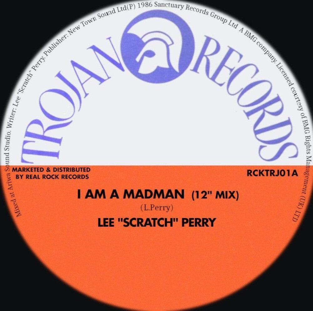 the album cover for Lee 'scratch' Perry - I Am A Madman [Limited Edition]